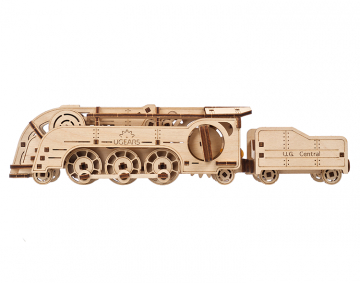 Ugears Mini Locomotive in the group Build Hobby / Wood & Metal Models / Wooden Model Mechanical at Minicars Hobby Distribution AB (UG70228)
