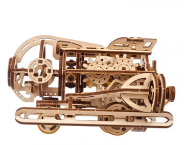 Ugears Steampunk Submarine in the group Build Hobby / Wood & Metal Models / Wooden Model Mechanical at Minicars Hobby Distribution AB (UG70229)