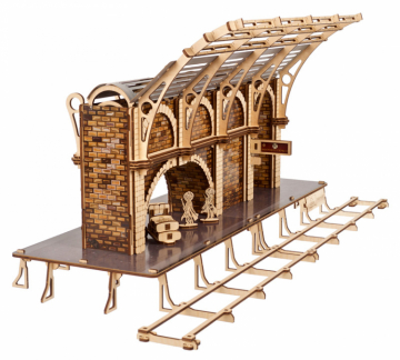 Ugears Platform 9  Harry Potter in the group Build Hobby / Wood & Metal Models / Wooden Model Mechanical at Minicars Hobby Distribution AB (UG70230)