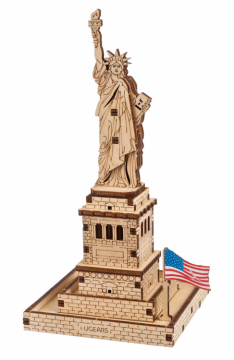Ugears Statue of Liberty i gruppen Bygghobby / Byggsatser Tr & Metall / Trbyggsatser Mekaniska hos Minicars Hobby Distribution AB (UG70247)