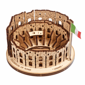 Ugears Rome Colosseum i gruppen Bygghobby / Byggsatser Tr & Metall / Trbyggsatser Mekaniska hos Minicars Hobby Distribution AB (UG70248)