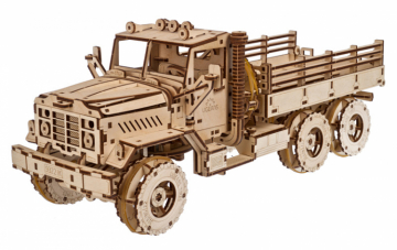 Ugears Cargo Truck in the group Build Hobby / Wood & Metal Models / Wooden Model Mechanical at Minicars Hobby Distribution AB (UG70253)
