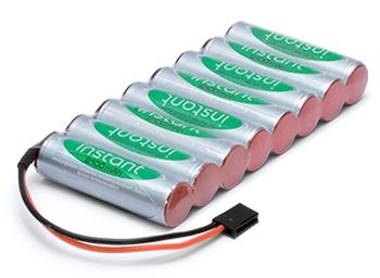 Sndarbatteri NiMH 9.6V 2100mAh i gruppen Fabrikat / V/W / Vapex / Tx/Rx Batterier hos Minicars Hobby Distribution AB (V2100AA8SSF2)