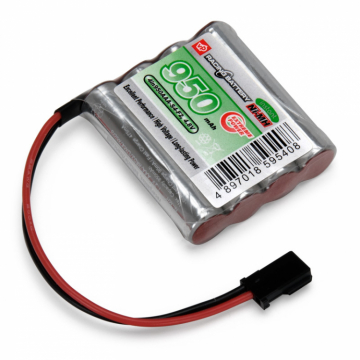 Receiver Battery NiMH 4,8V 950mAh in the group Brands / V/W / Vapex / Tx/Rx Batteries at Minicars Hobby Distribution AB (VP950AAAS4F2)