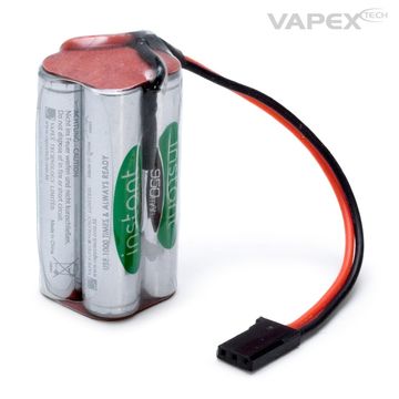 Receiver Battery NiMH 4,8V  950mAh Cube in the group Brands / V/W / Vapex / Tx/Rx Batteries at Minicars Hobby Distribution AB (VP950AAAW4F2)