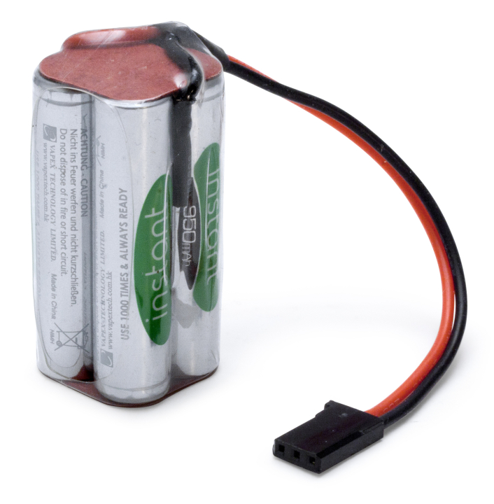 Receiver Battery NiMH 4,8V 950mAh Cube
