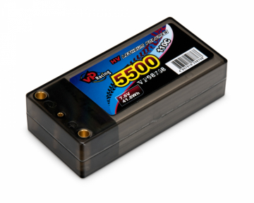 Li-Po Batteri 2S 7,6V 5500mAh 110C Shorty EFRA2019 i gruppen Fabrikat / V/W / Vapex / Li-Po Batterier hos Minicars Hobby Distribution AB (VP98768)