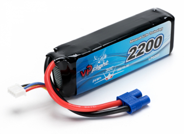 Li-Po Battery 3S 11,1V 2200mAh 30C EC3-Connector in der Gruppe Hersteller / V/W / Vapex / Li-Po Batteries bei Minicars Hobby Distribution AB (VPLP020EC3)