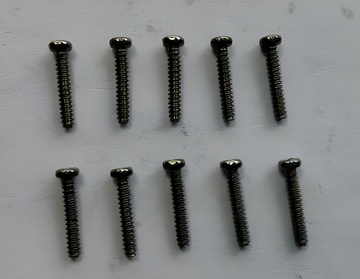 Phillips Screw 1.4x7.5mm (10)