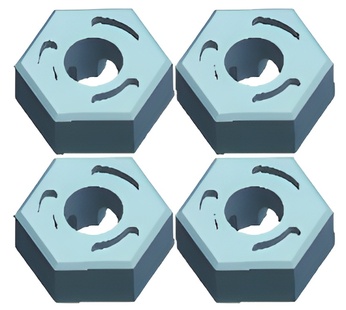Wheel Hex Adapter (4)