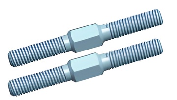 Turnbuckle Rod Short (2)