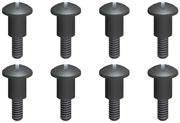 Screw Half-Thread 2x8mm