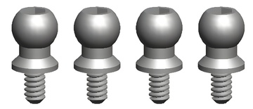 Ball Head Screw 4.5x9.2mm (4)