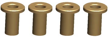 Bronze Bushing Flanged (4)