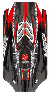 Bodyshell & Wing Black/Red