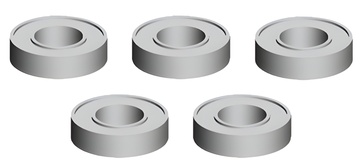 Kullager 6x10x3 mm (5)