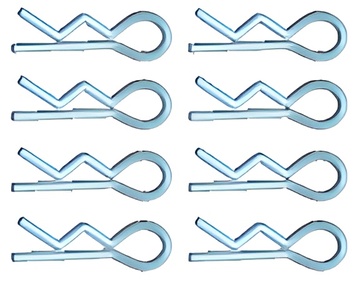 Body Clips 1.1x22.2mm (8)