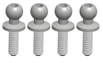 Ball Head Screw 3.5x10.8mm (4)