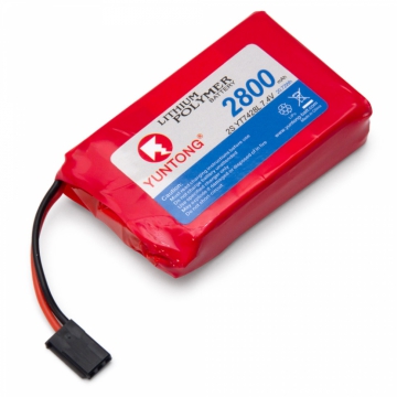 Sändar/Mottagar Batteri Li-Po 7,4V 2800mAh* SALE i gruppen Tillbehör & Delar / Batterier & Tillb. hos Minicars Hobby Distribution AB (YT7428L)