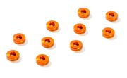 Shims alum 3x7x2mm Orange