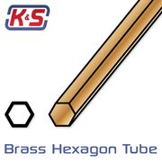 Mässingsrör 6-kant 3.2x30