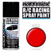 Röd RC Racing Car Spray