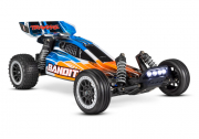 Bandit 2WD 1/10 RTR TQ Orange LED - Med Batt/Laddare