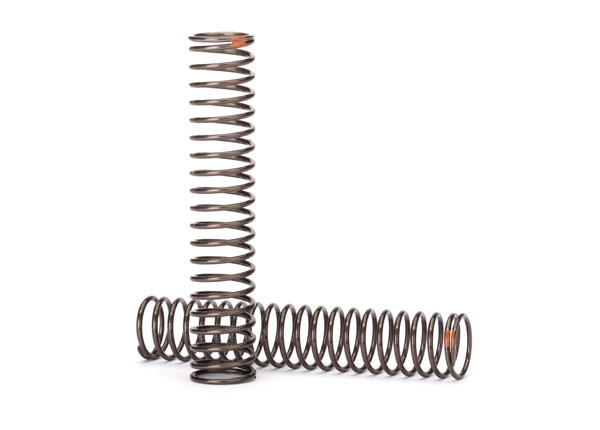 Traxxas 8155 Springs Shock Long Natural Finish GTS 0.47 Rate TRX-4