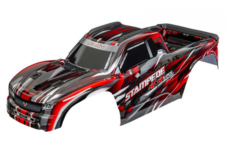 Body Stampede 4x4 VXL Red Clipless