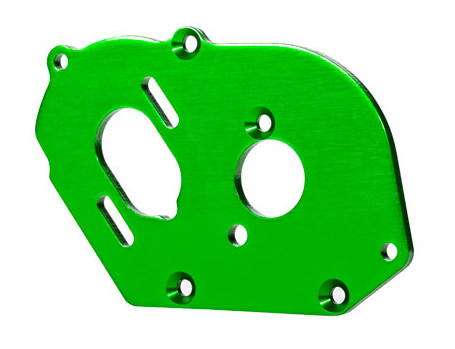 Traxxas Motor Traxxas Plate, Motor, Green - TJD Models Traxxas Emaxx Parts