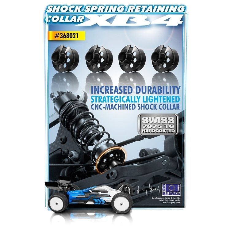 Shock spring retaining collar Alu (4)