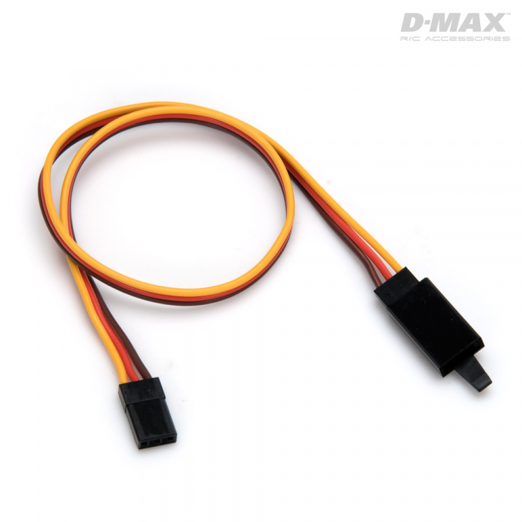 Servo Extension Wire Futaba w. Lock 22AWG 300mm Servo Extension Wire Futaba w. Lock 22AWG 300mm