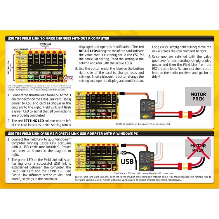Castle QUICK FIELD PROGRAMMER, CAR VERSION