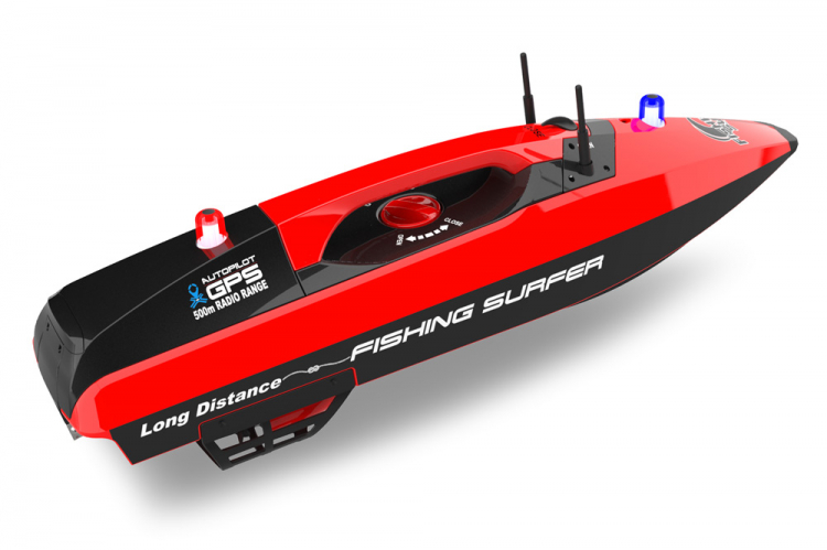 Fishing Surfer Bait Boat Radiocontrolled with GPS