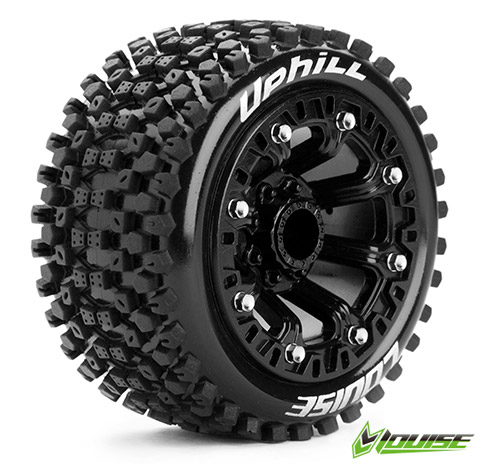 Louise RC ST HORNET 1/10 1/16 Truck Tire Set Mounted 2.2 Wheels Hex 12mm - LT3172SB Louise RC ST HORNET 1/10 1/16 Truck Tire Set Mounted 2.2 Wheels Hex 12mm - LT3172SB