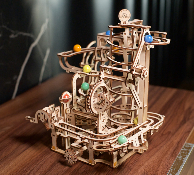 Ugears Marble Run Spiral Hoist (Marble 4)
