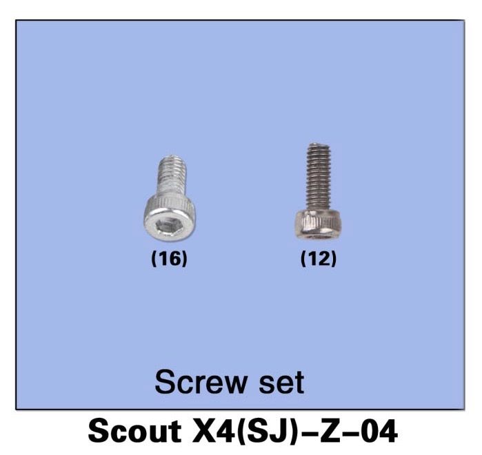 Skruv Sats Scoutx4 Sj Z 02