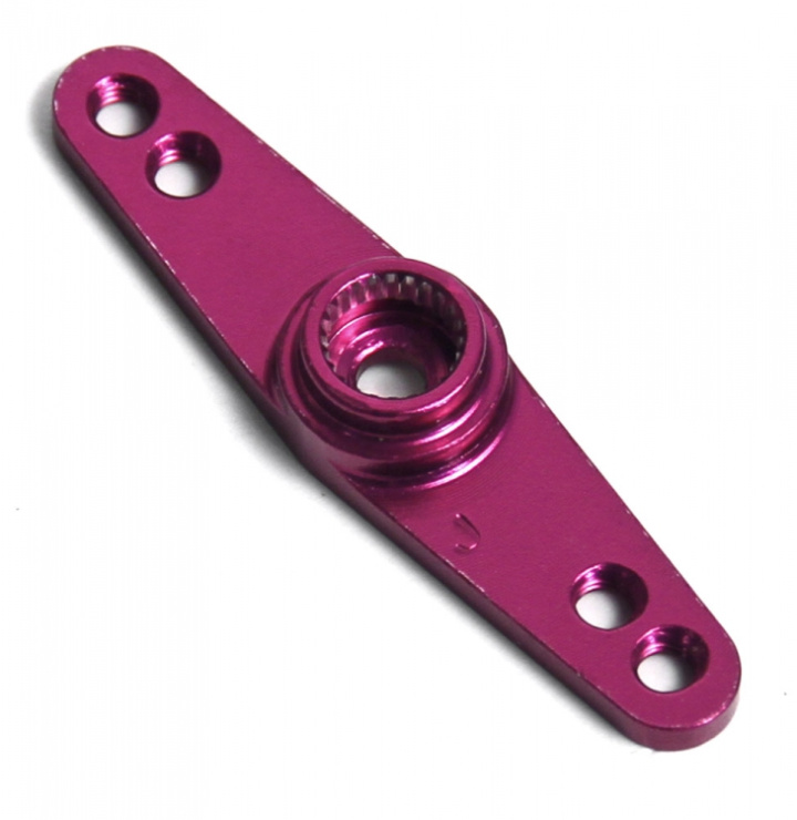 Servoarm alu. M3 JR/Sanwa Lila i gruppen Katalog / Tillbehör & Delar / Servon hos Minicars Hobby Distribution AB (03021B03)