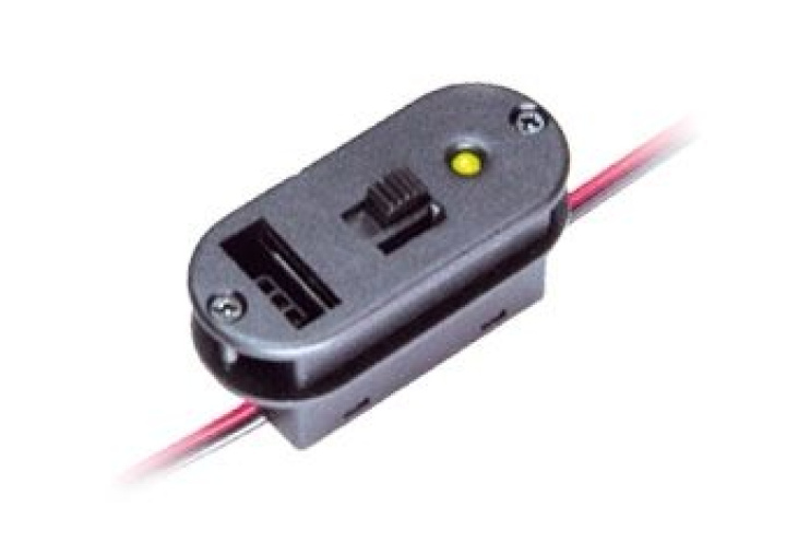 Strömbrytare inb. ackvarnare i gruppen Katalog / Fabrikat / T / Ty1 / Övriga Tillbehör hos Minicars Hobby Distribution AB (035048)