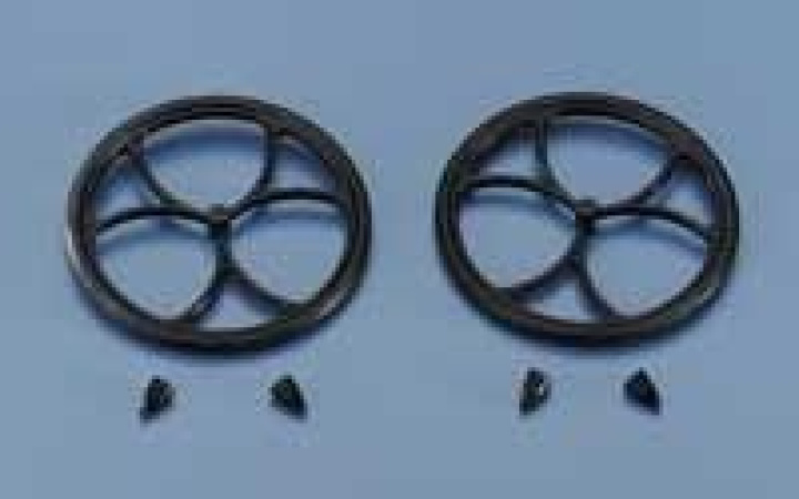 Hjul Micro Lite 38 mm (2) i gruppen Katalog / Fabrikat / D / Du-Bro / Hjul hos Minicars Hobby Distribution AB (13150ML)