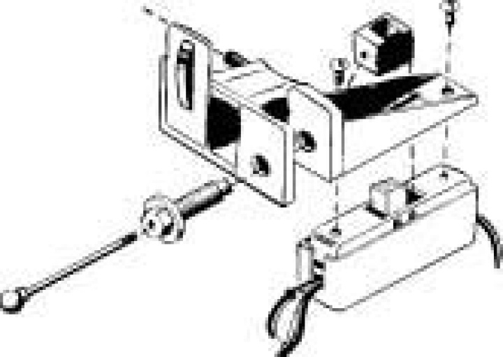 Strömbrytarfäste med ladduttag i gruppen Katalog / Fabrikat / D / Du-Bro / Övriga Tillbehör hos Minicars Hobby Distribution AB (13207)