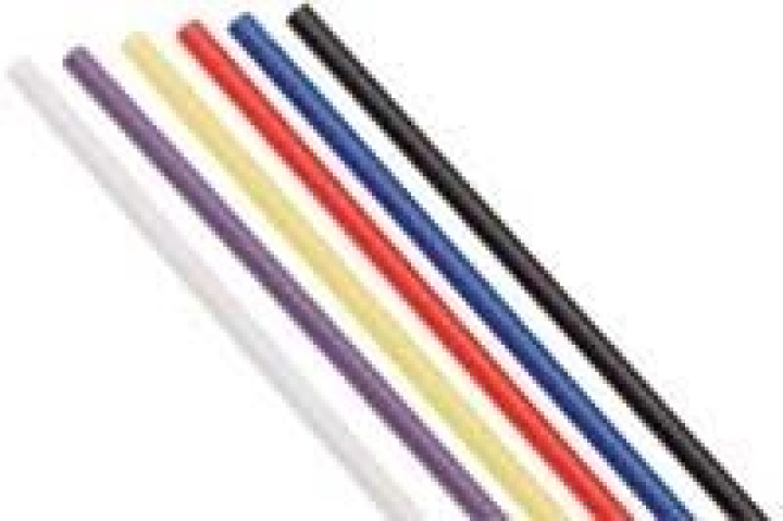 Antennrör sorterade färger 3.2 x 311 mm (6) i gruppen Katalog / Fabrikat / D / Du-Bro / Övriga Tillbehör hos Minicars Hobby Distribution AB (132341)