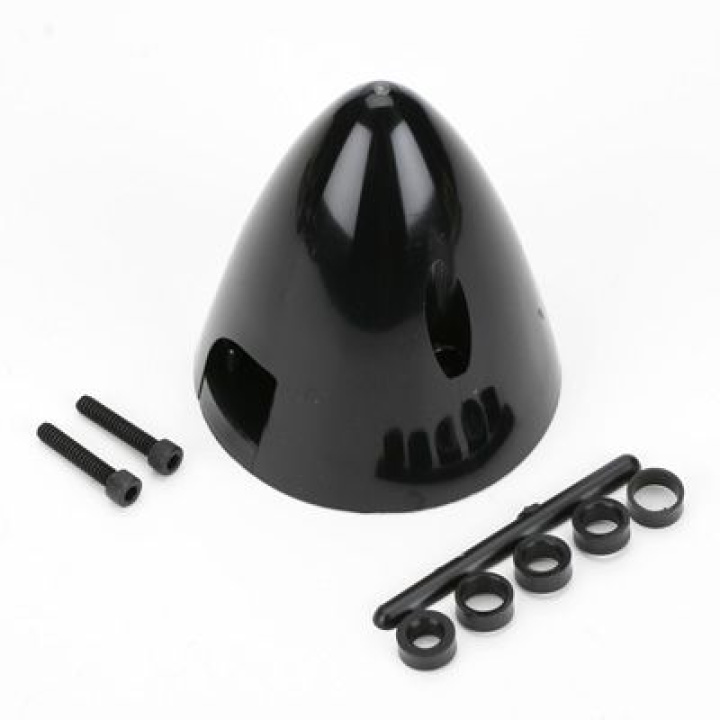 Spinner svart 63,5mm diam. i gruppen Katalog / Fabrikat / D / Du-Bro / Spinners hos Minicars Hobby Distribution AB (13285)