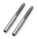 4-40 Threaded Steel Couplers for .093