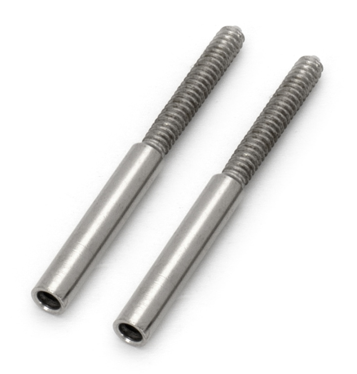 4-40 Threaded Steel Couplers for .093