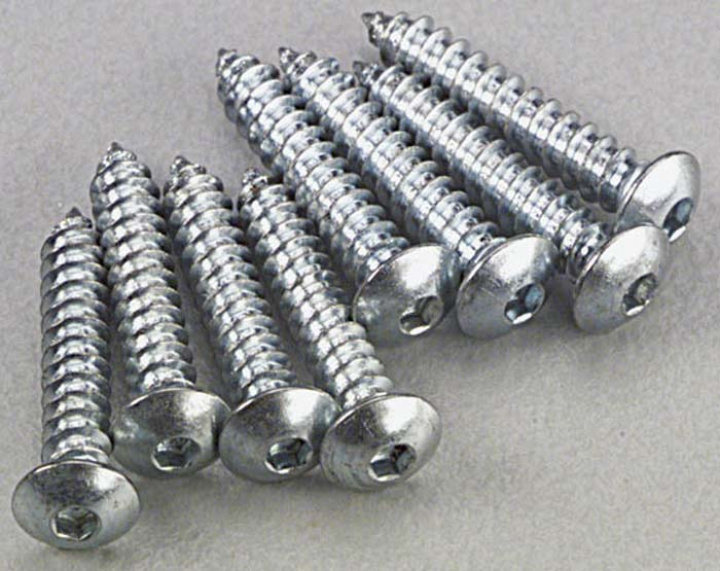 Insexskruv självg. 2x1/2\'\' i gruppen Katalog / Fabrikat / D / Du-Bro / Skruvar & Muttrar hos Minicars Hobby Distribution AB (13526)