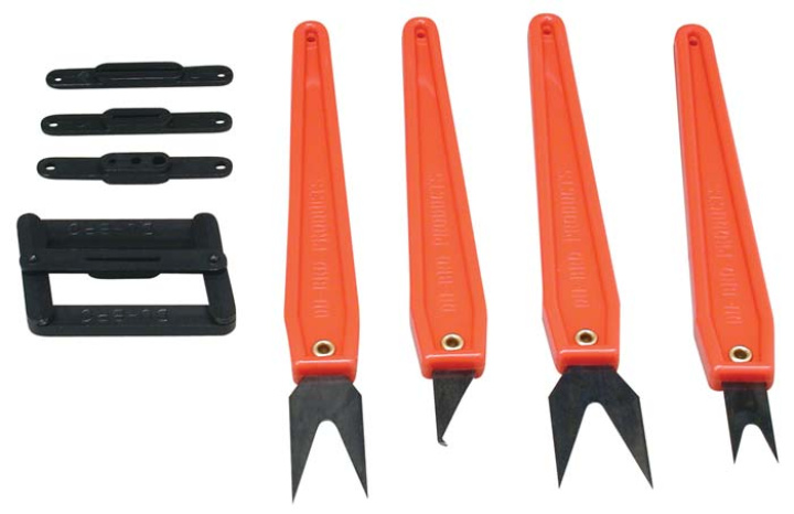 Gångjärnsjigg med knivar i gruppen Katalog / Fabrikat / D / Du-Bro / Roderhorn & Gångjärn hos Minicars Hobby Distribution AB (13660)