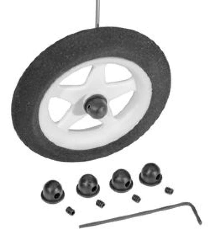 Hjulstopp Micro 1,6mm 4st i gruppen Katalog / Fabrikat / D / Du-Bro / Hjul hos Minicars Hobby Distribution AB (13944)