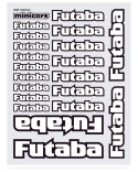 Dekal Futaba (1 ark med 20st dekaler)