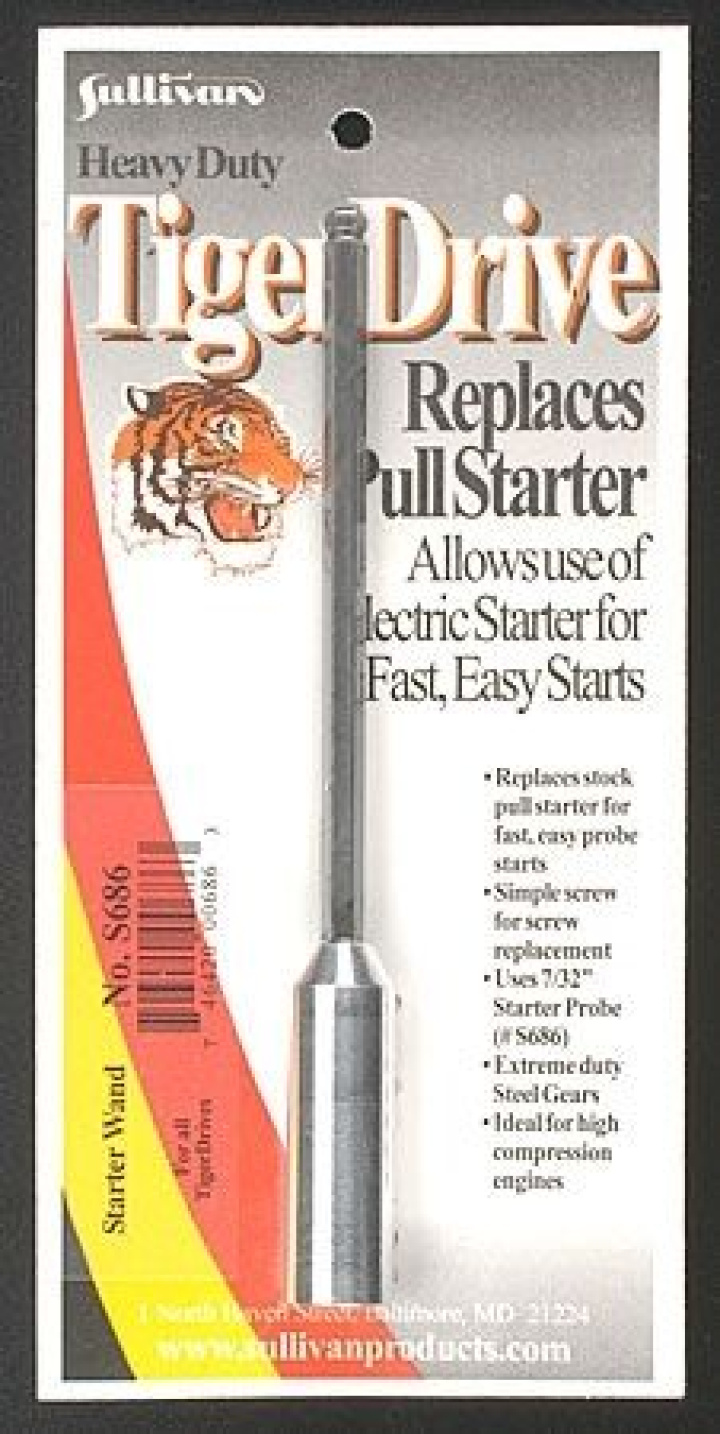 TigerDrive starterförlängare i gruppen Katalog / Fabrikat / S / Sullivan / Elstarter m. Tillbehör hos Minicars Hobby Distribution AB (38686)